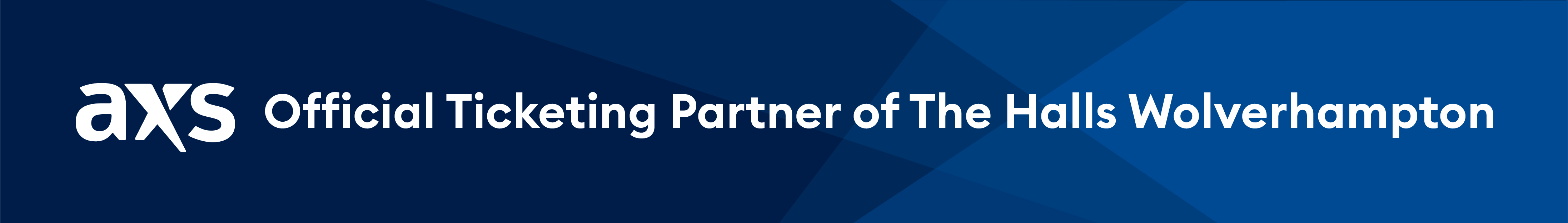 AXS Official Ticketing Partner of The Halls Wolverhampton